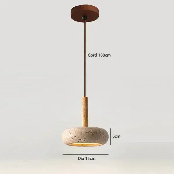 Olav – Premium Natural Stone Pendant Lamp for Elegant and Timeless Design Monalume