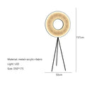 Liora - Scandinavian Pleated Fabric Floor Lamp Lampasa.com