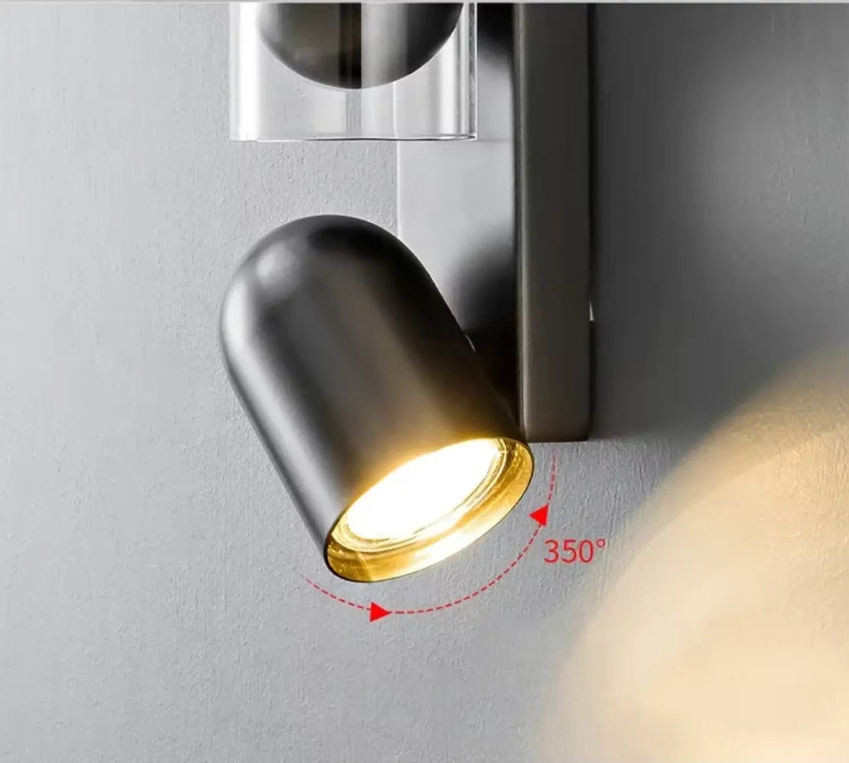 Mia – Postmodern Adjustable Head LED Wall Lamp for Versatile Lighting Monalume