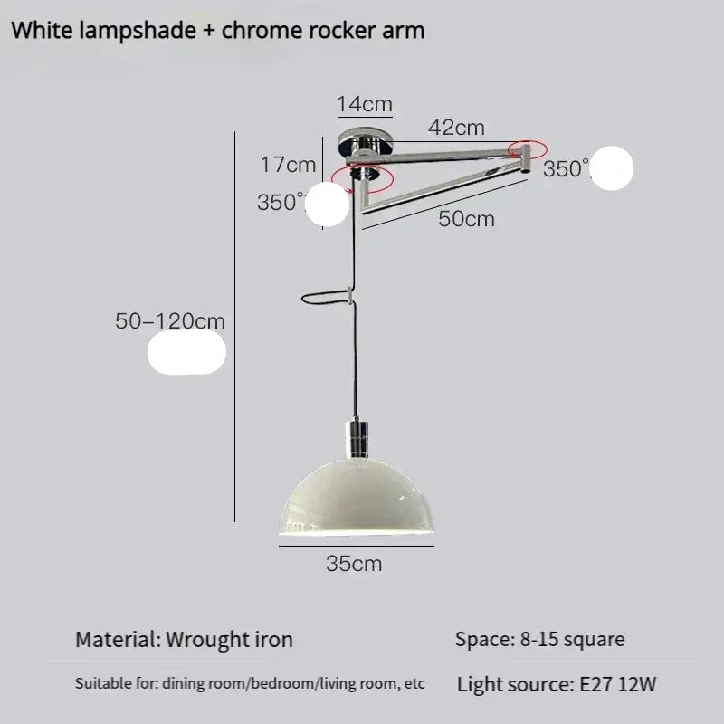 Draxel – Modern Retro Telescopic LED Pendant Lamp Lampasa.com