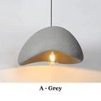 Mieko – Handmade Japanese Wabi-Sabi Pendant Lamp for Natural, Minimalist Decor Monalume
