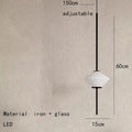 Hedvig – Modern White Glass LED Pendant Lamp Lampasa.com