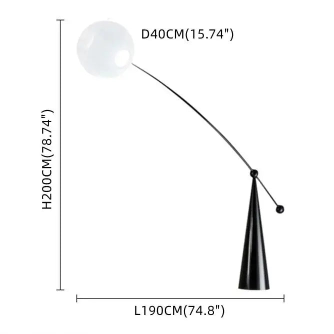 Elara – Creative Minimalist Modern Dimmable LED Floor Lamp Lampasa.com