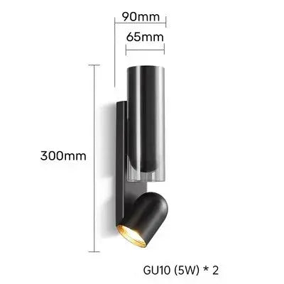 Mia – Postmodern Adjustable Head LED Wall Lamp for Versatile Lighting Monalume