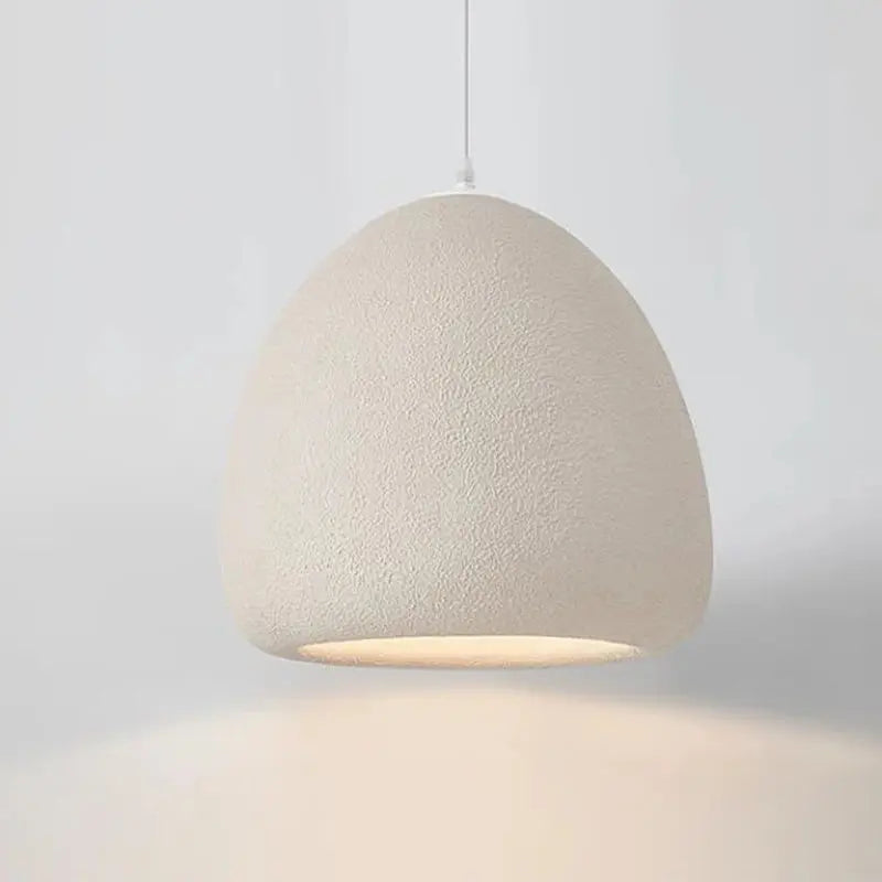 Akari – Handmade Japanese Wabi-Sabi LED Pendant Light for Minimalist Natural Interiors Monalume