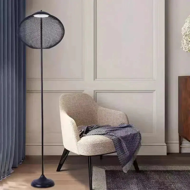 Agnes – Dimmable LED Pendant Light with Modern Metal Mesh Design Monalume.com