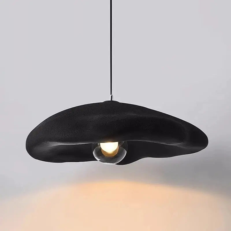 Emmi – Handmade Japandi Wabi-Sabi LED Pendant Light for Minimalist Natural Interiors Monalume.com