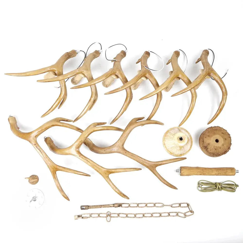 Thorben – handmade Antler Style LED Pendant Lamp Lampasa.com