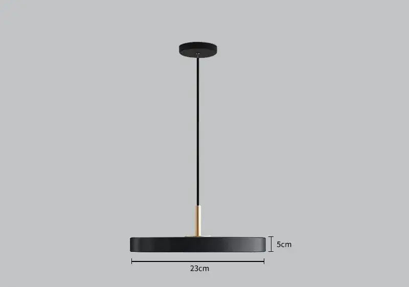 Nora – Modern Art Metal UFO LED Pendant Lamp for Modern Interiors Monalume