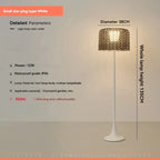 Jorunn – Waterproof IP54 Outdoor Solar LED Rattan Floor Lamp for Eco-Friendly Spaces Monalume