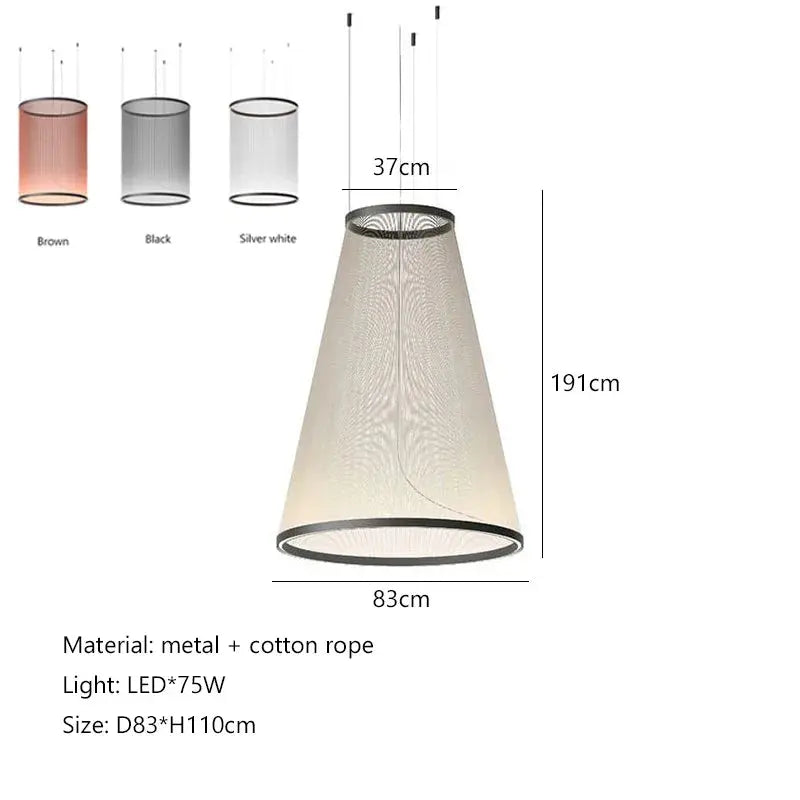 Elsa – Elegant Spanish Art Tassel LED Lamp for Sophisticated Decor Monalume