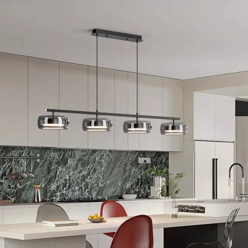 Erland – Nordic Modern Dimmable LED Pendant Light for Dining Tables and Bars Monalume.com