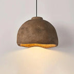 Tamiko – Handmade Japanese Wabi-Sabi LED Pendant Light for Tranquil, Minimalist Spaces Monalume