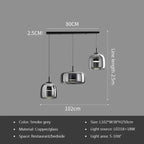 Hilda – Modern Luxury LED Glass Pendant Lamp for Elegant Interiors Monalume