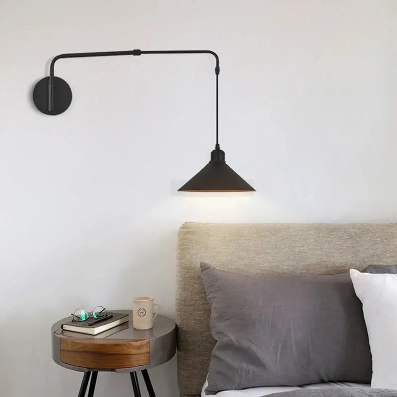 Filip – Modern Adjustable Long Arm LED Wall Lamp for Flexible Lighting Monalume