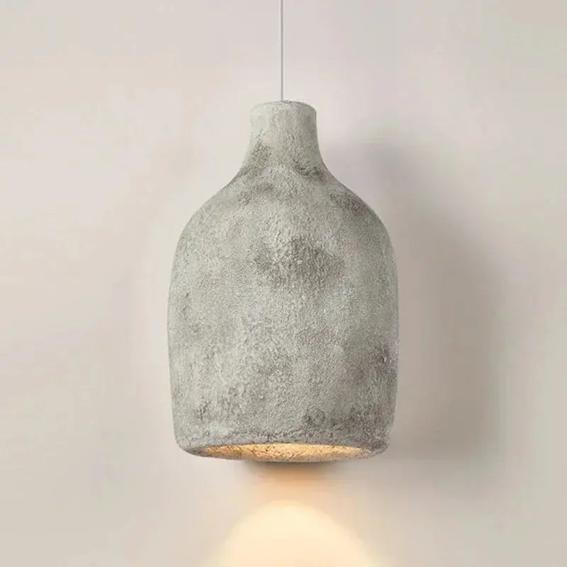 Satoko – Handmade Japanese Wabi-Sabi LED Pendant Light for Calm and Minimalist Interiors Monalume