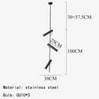 Kelvar – Modern Rotatable Stainless Steel Pendant LED Spotlight Lampasa.com