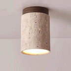 Japandi Stone Ceiling Lamp for Hallway & Porch – Raito lampasa.com