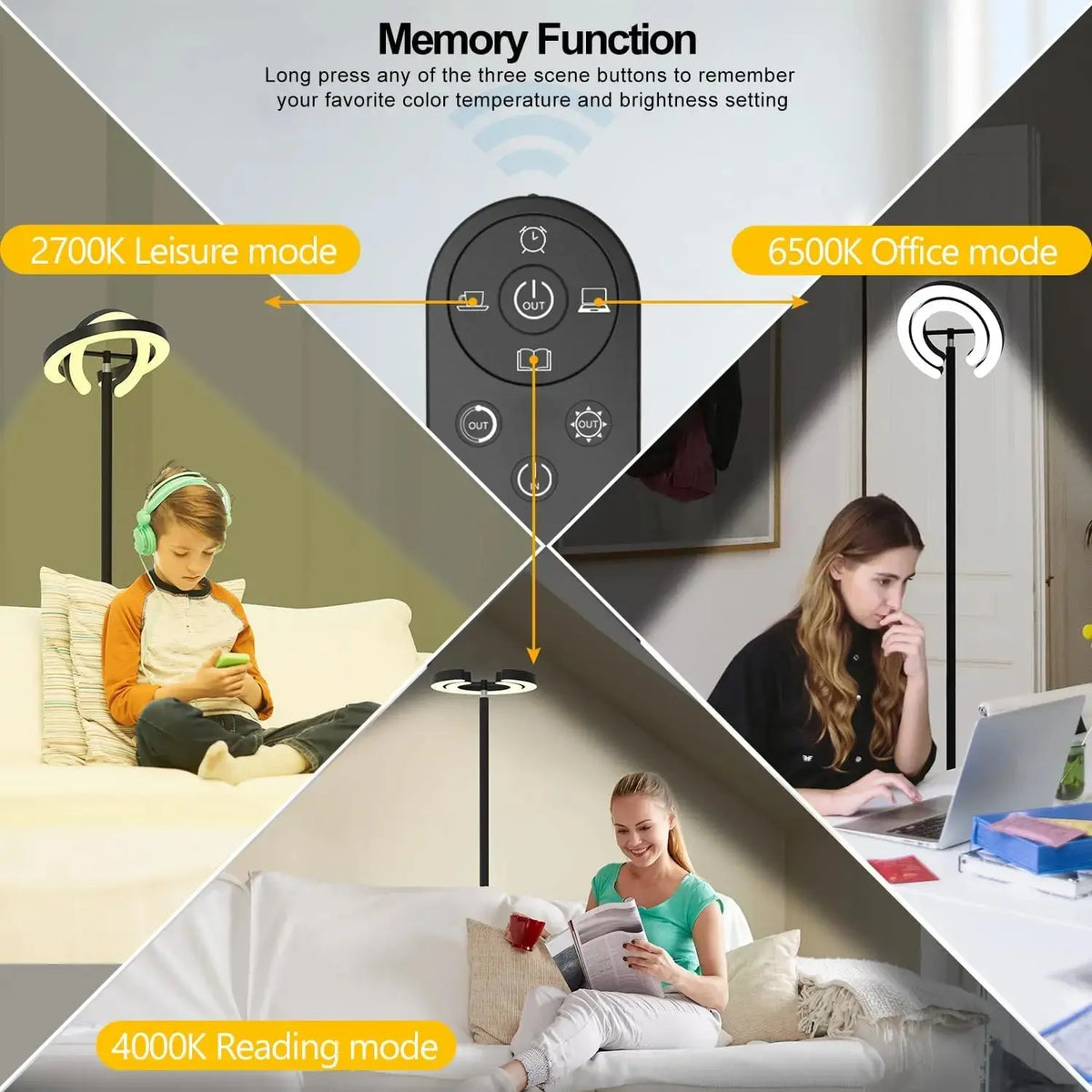 Nexa - Smart LED Floor Lamp Lampasa.com