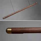 Nanne – Walnut Wooden Dining and Bar LED Pendant Lamp for Warm, Stylish Spaces Monalume