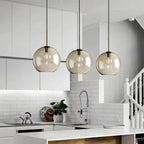 Mirla – Modern Glass LED Pendant Lamp for Sleek, Contemporary Lighting Monalume