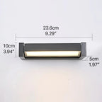 Iralen – 360° Adjustable Outdoor LED Wall Sconce Lampasa.com