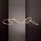 Edda – Creative Circular Dimmable LED Pendant Light for Dining Tables and Bars Monalume.com