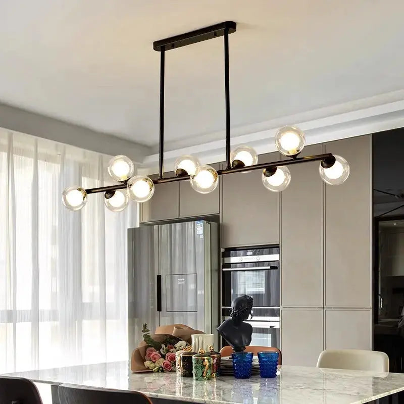 Meya – Nordic Dimmable LED Pendant Light for Dining Tables and Bars Monalume.com