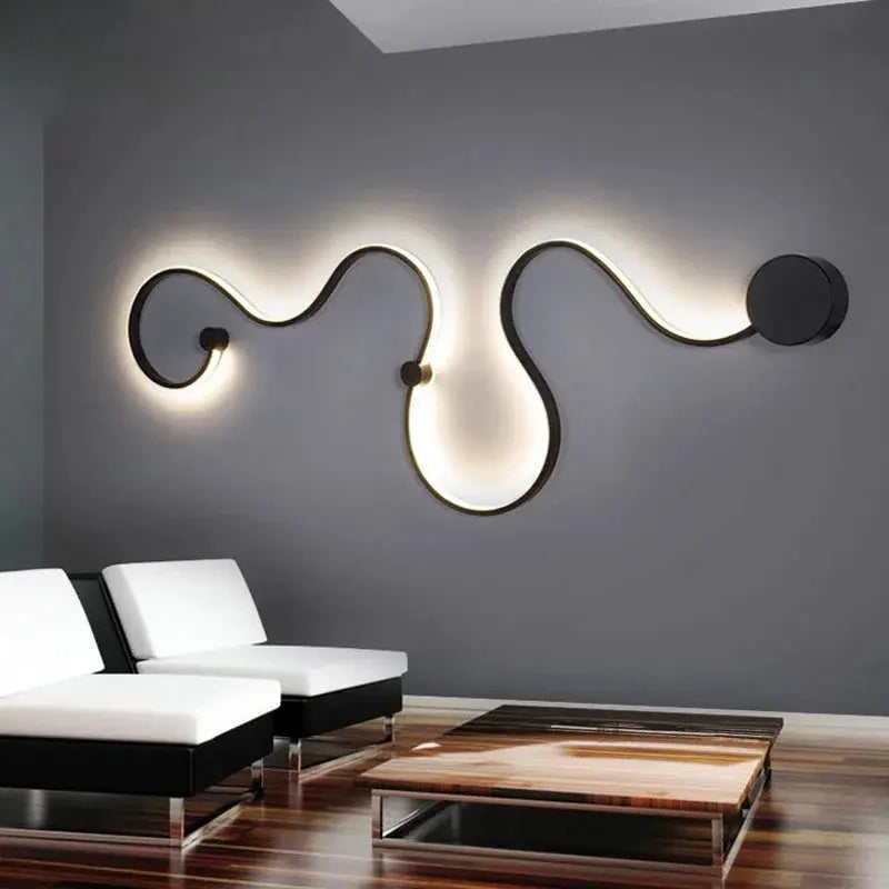 Bodine – Modern Black LED Wall Lamp for Sleek, Contemporary Lighting Monalume