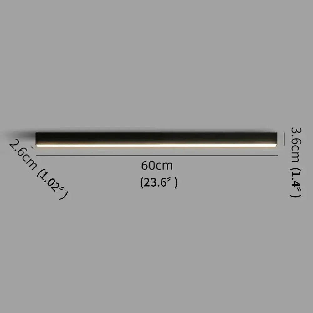 Derian – Modern Long Strip LED Outdoor Lamp Lampasa.com