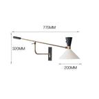 Saga – Nordic Adjustable Long Arm LED Reading Wall Lamp for Cozy Spaces Monalume