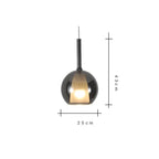 Odin – Luxury Elegant Glass Ball LED Pendant Lamp for Sophisticated Interiors Monalume