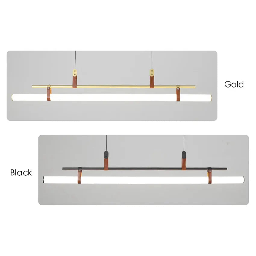 Nilsson – Dimmable Modern LED Pendant Light with Long Tube Design for Dining Tables and Bars Monalume.com