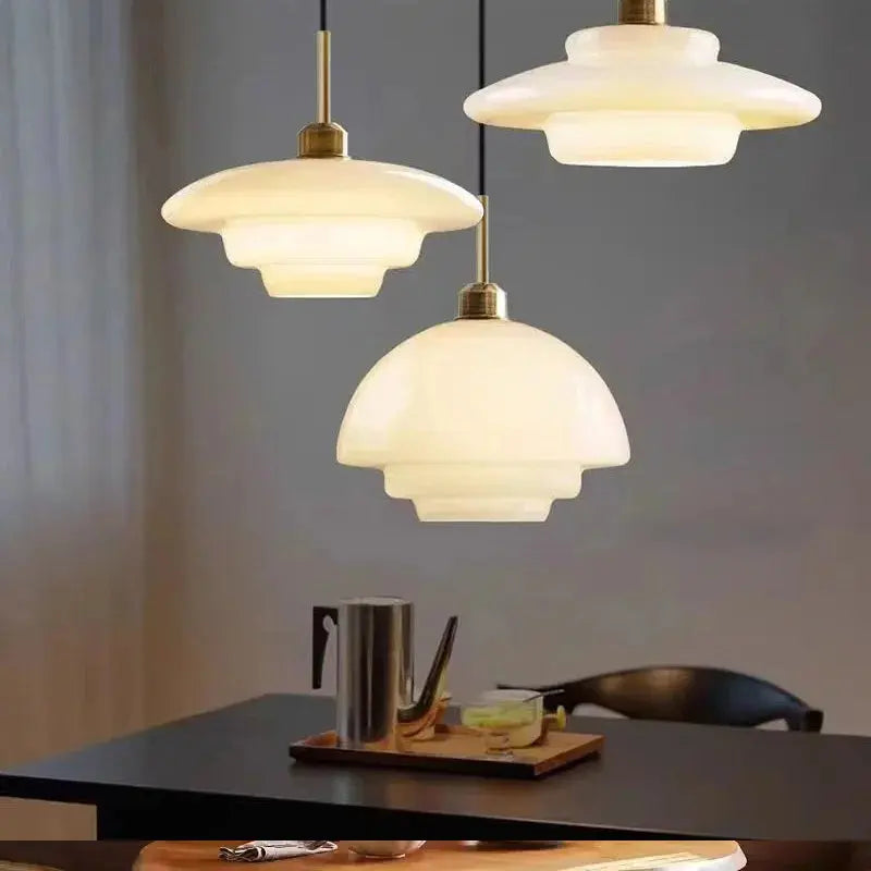 Amara – Antique Style LED Glass Pendant Lamp Lampasa.com