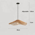 Lyra – Hand-Knitted Rattan LED Pendant Light for Cozy, Natural Decor Monalume