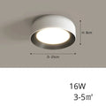 Sami – Elegant Scandinavian Circular LED Ceiling Lamp for Modern Interiors Monalume