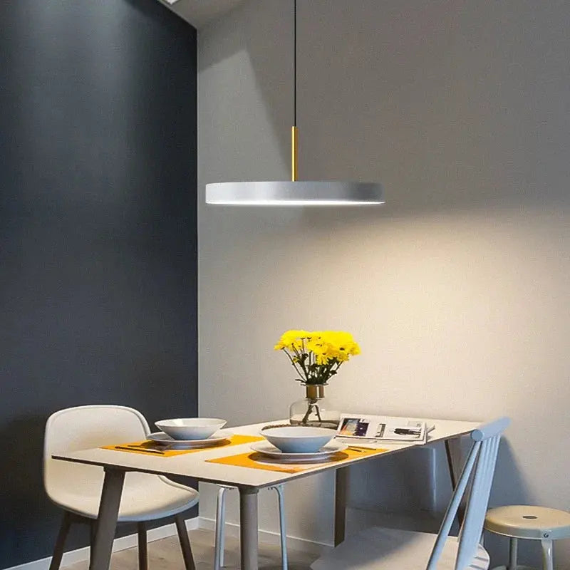 Nora – Modern Art Metal UFO LED Pendant Lamp for Modern Interiors Monalume