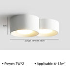 Mare – Modern LED Ceiling Lamp with Adjustable Spotlights for Focused Lighting Monalume