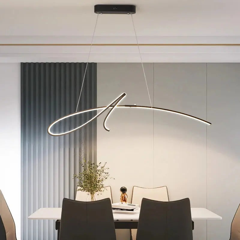 Nissa - Modern Dining Table Dimmable LED Pendant Lamp Lampasa.com