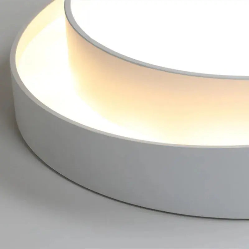 Ozzie – Round Dimmable LED Art Ceiling Lamp for Contemporary Spaces Monalume