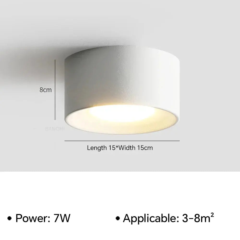 Mare – Modern LED Ceiling Lamp with Adjustable Spotlights for Focused Lighting Monalume