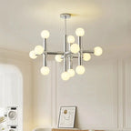 Astor – Nordic LED Ceiling Light with Elegant Glass Ball Design Monalume.com