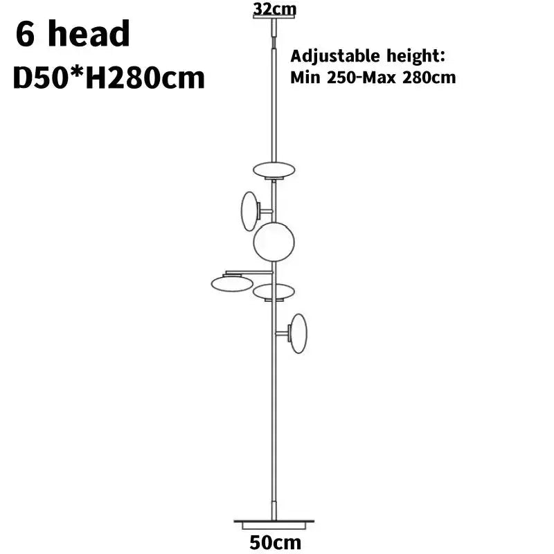 Vexa – Modern Creative Corner LED Floor Lamp Lampasa.com