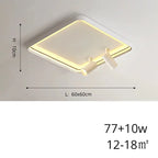 Sigrid – Nordic Minimalist LED Ceiling Lamp with Adjustable Spotlight for Modern Spaces Monalume
