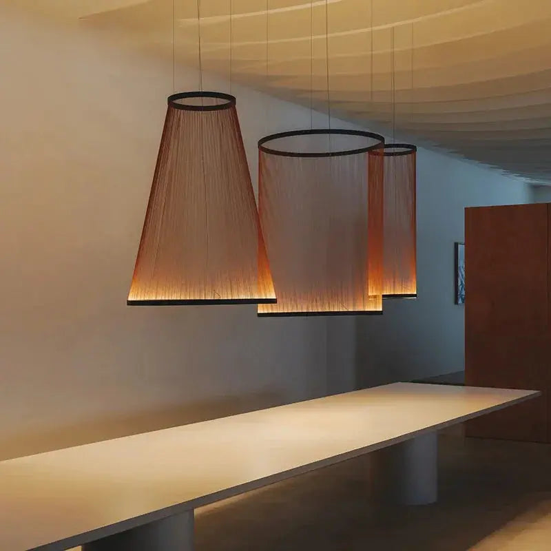 Elsa – Elegant Spanish Art Tassel LED Lamp for Sophisticated Decor Monalume