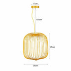 Dagmar – Designer Birdcage Dimmable Pendant Lamp for Unique, Stylish Lighting Monalume