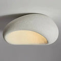 Miki – Japanese Wabi-Sabi LED Ceiling Lamp for Natural, Minimalist Spaces Monalume