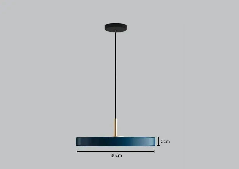 Nora – Modern Art Metal UFO LED Pendant Lamp for Modern Interiors Monalume