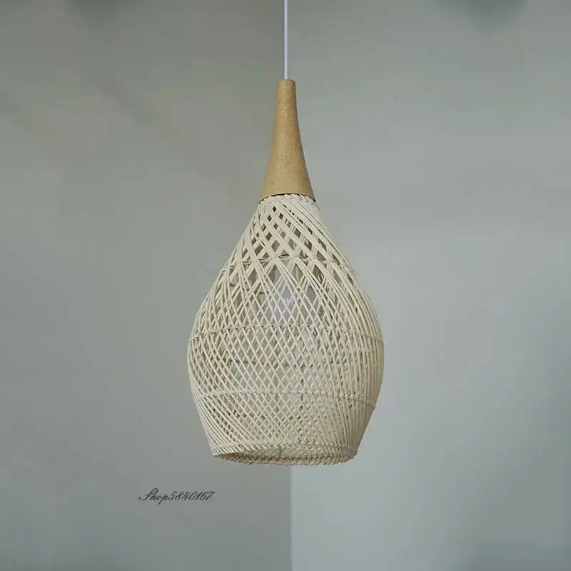 Ronja – High-Quality Handmade Rattan LED Pendant Light for Natural, Cozy Interiors Monalume