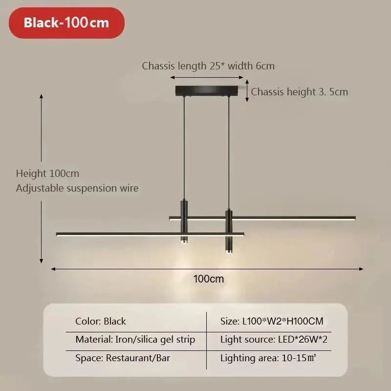 Valdis – Modern Minimalist Dimmable LED Pendant Light for Dining Tables and Bars Monalume.com